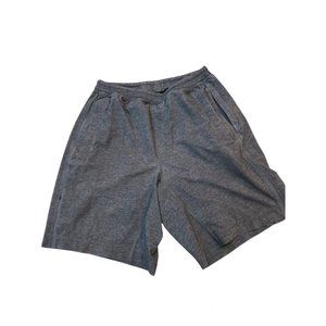 LULULEMON Pace Breaker Short 9"-Carbon Mist Alpine White Graphite Grey. Size M